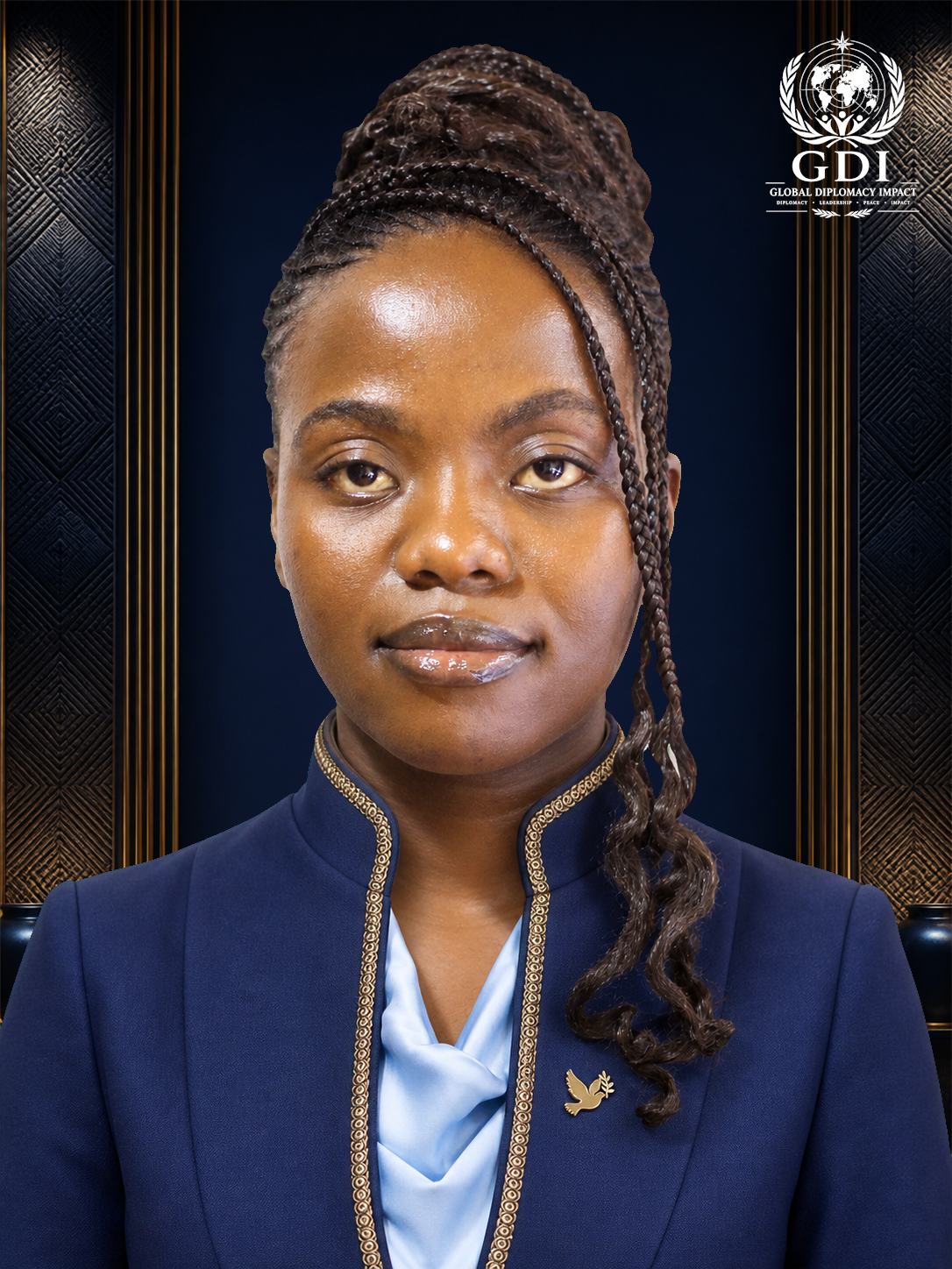 Future Diplomat Nomsa representing Malta